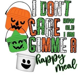 Kids meal pail shirt